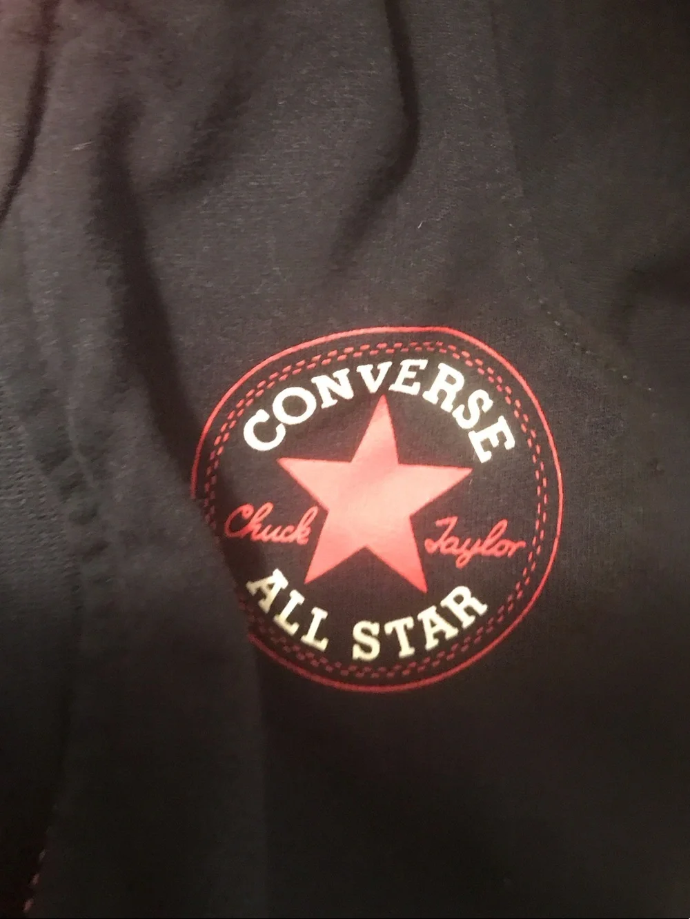 Converse Navy and Red Baby Hooded Zip Jumpsuit